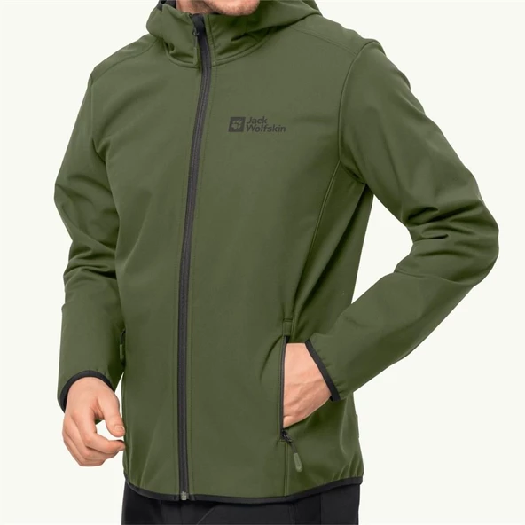 Jack Wolfskin Bornberg Hoody Erkek Softshell - 4