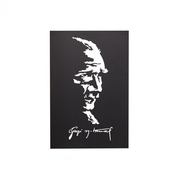 Atatürk Metal Duvar Tablosu - Profil