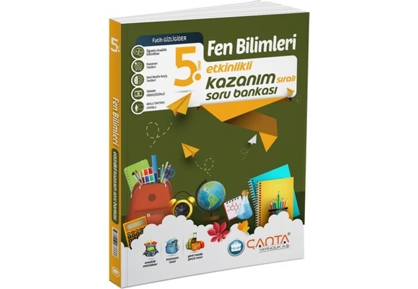 Çanta Yayınları Fen Bilimleri 5. Sınıf Etkinlikli Sorun Bankası Güncel Basım