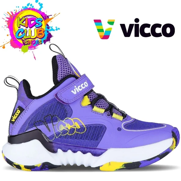 Vicco Scan Ortopedik Spor Ayakkabı Çocuk Basketbol Ayakkabısı - Resim 2