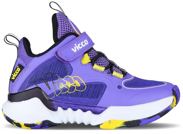 Vicco Scan Ortopedik Spor Ayakkabı Çocuk Basketbol Ayakkabısı - Resim 6