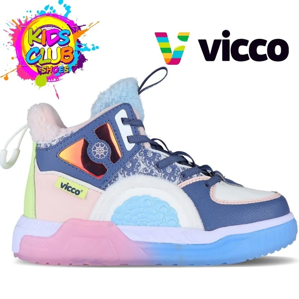 Vicco Mei İçi Polarlı Ortopedik Boğazlı Çocuk Spor Ayakkabı ürün görseli