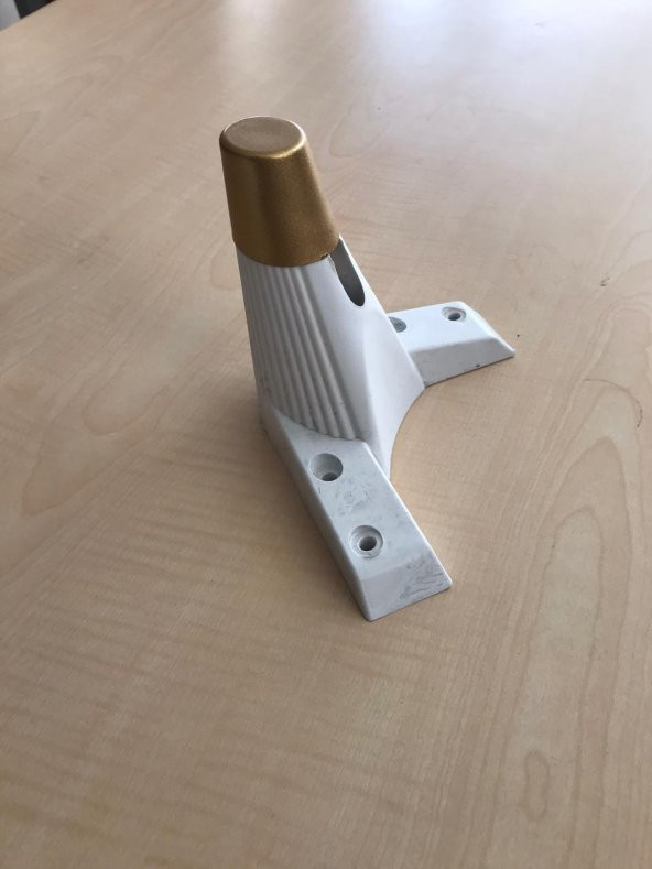 Mobilya Ayağı Şato Beyaz 12 Cm - 1