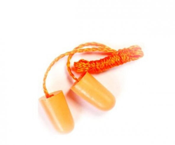 Ear Plug İpli Köpük Kulak Koruyucu 2 Adet