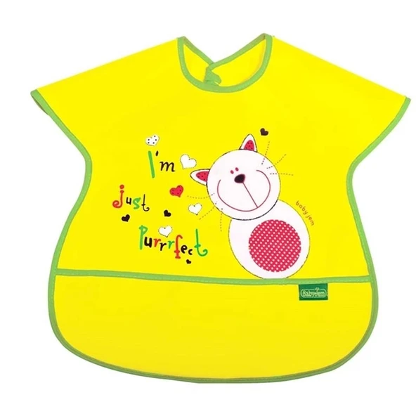 BabyJem Poli Muşamba Büyük Mama Önlüğü 029 Sarı ürün görseli