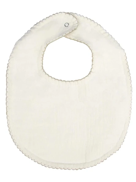 BabyJem Bürümcük Müslin Önlük 811 Ekru - 2