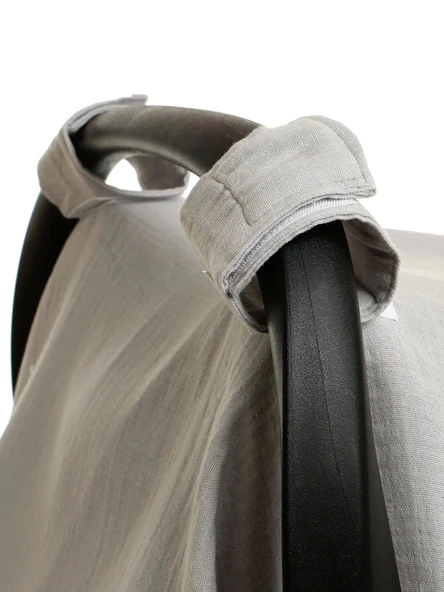 BabyJem Bürümcük Ana Kucağı Örtüsü 809 Gri - 4