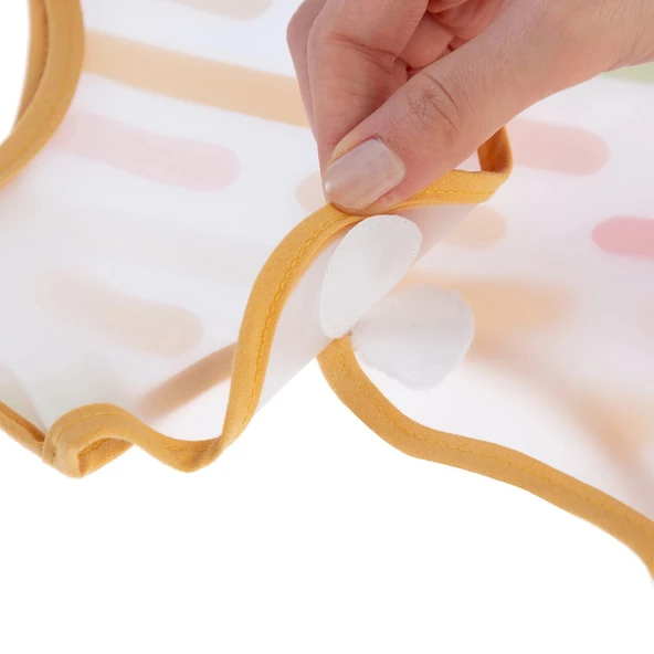 BabyJem Leke Tutmaz Giymeli Önlük 839 Pastel - 5