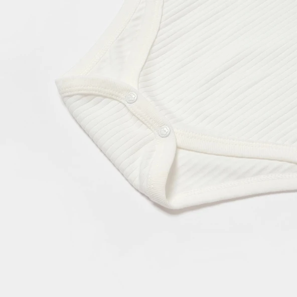 Bibaby Biorganic Koala Jungle Uzun Kol Bebek Body 56973 Gri - 4