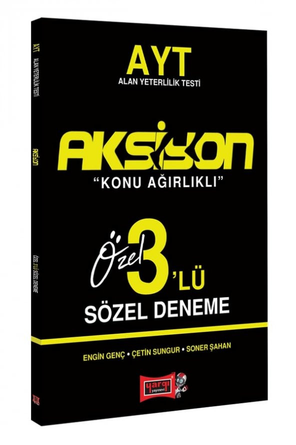 2021 Ayt Aksiyon Sözel 3’lü Deneme Yargı Yayınları
