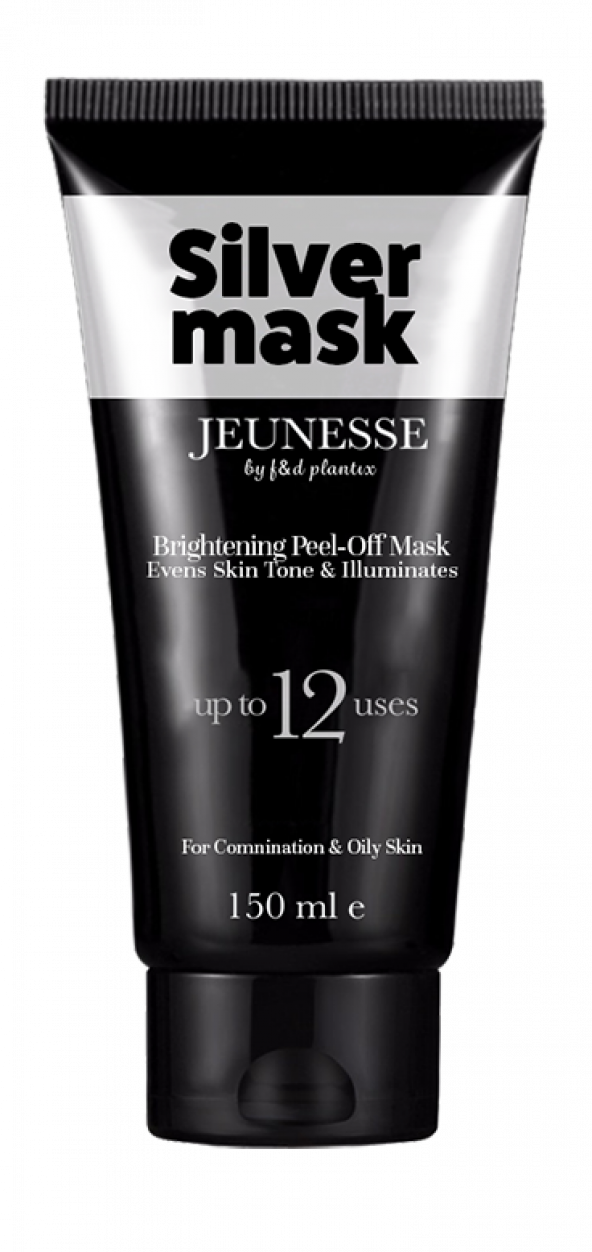 Jeunesse Soyulabilen Aydınlatıcı Gümüş Maske 150 ml (Peel-Off)