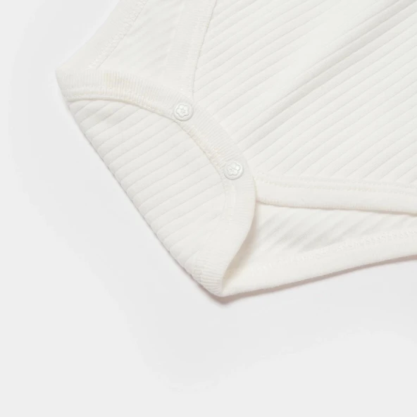 Bibaby Biorganic Koala Jungle Uzun Kol Bebek Body 56973 Pembe - 4