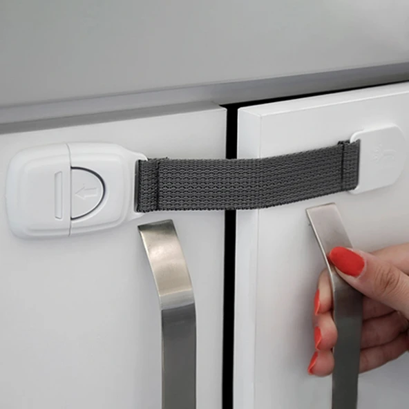 BabyJem Kordonlu Çok Amaçlı Kilit 4lü 721 - Resim 6