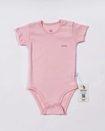 Bebengo BU4025 Basic Kısa Kol Body Pembe