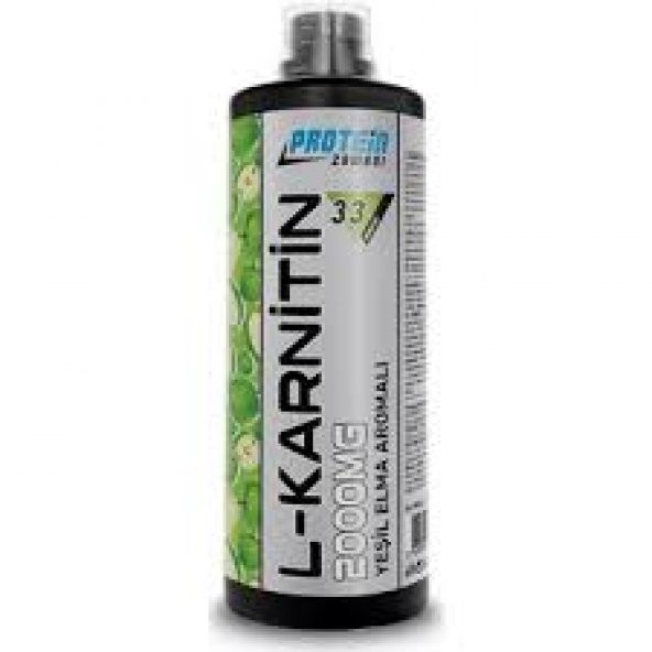 Protein Zamanı L Karnitin 2000 mg 33 Servis Yeşil Elma Aromalı
