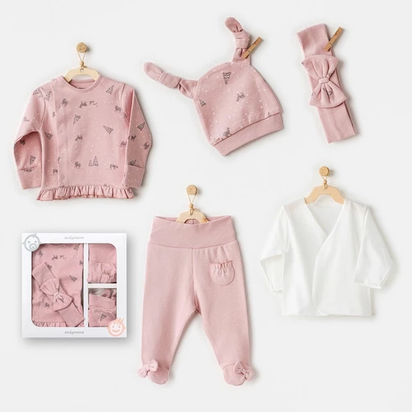 Andywawa AC25040 Puppy Gazelle 5'Li Hastane Çıkışı Pink ürün görseli