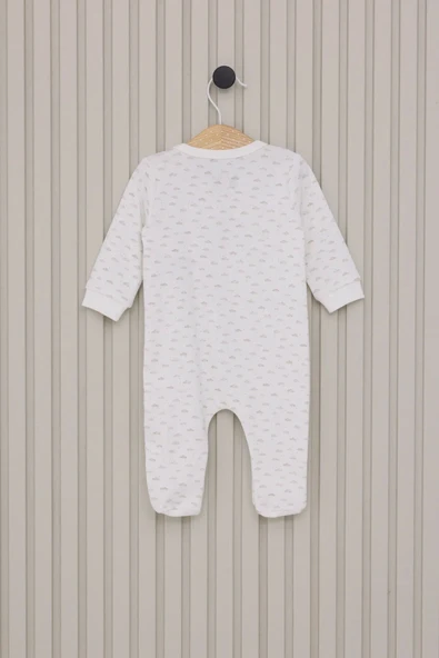 U.S.Polo Erkek Bebek Patikli Tulum USB2024 Krem - 3