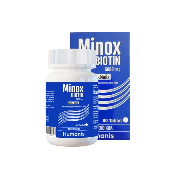 Humanis Minox Biotin 5000 mcg 90 Tablet