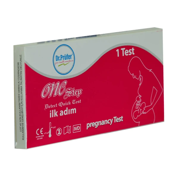 Dr. Prüfer Hızlı Gebelik Testi 1 Kit - Resim 4