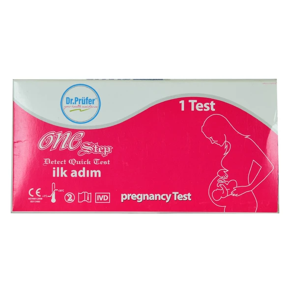 Dr. Prüfer Hızlı Gebelik Testi 1 Kit - Resim 2