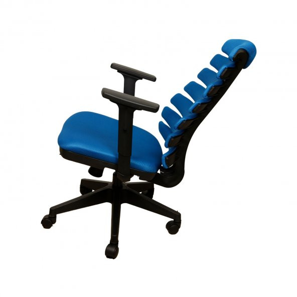 Uzay Ofis Mira Çalışma Koltuğu - Ayarlı Kolçak - Mavi - 4