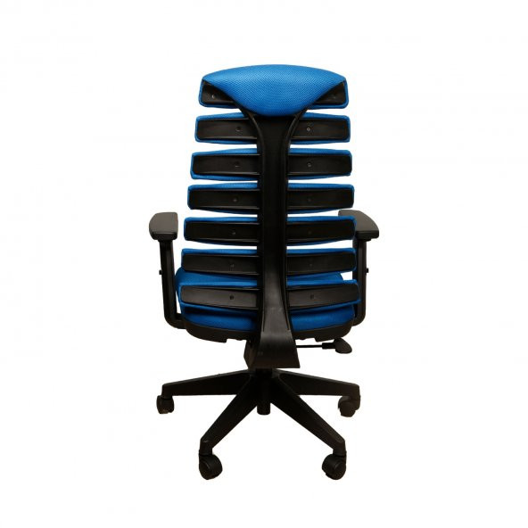 Uzay Ofis Mira Çalışma Koltuğu - Ayarlı Kolçak - Mavi - 5