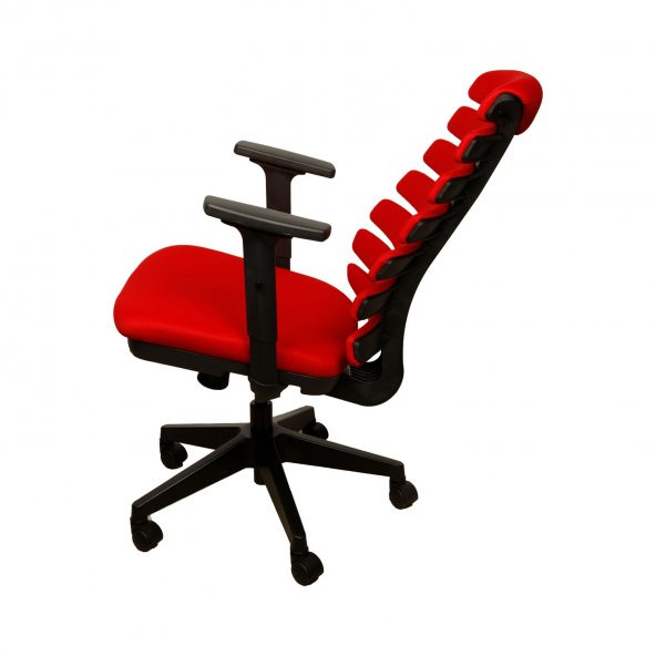 Uzay Ofis Mira Çalışma Koltuğu - Ayarlı Kolçak - Kırmızı - 3
