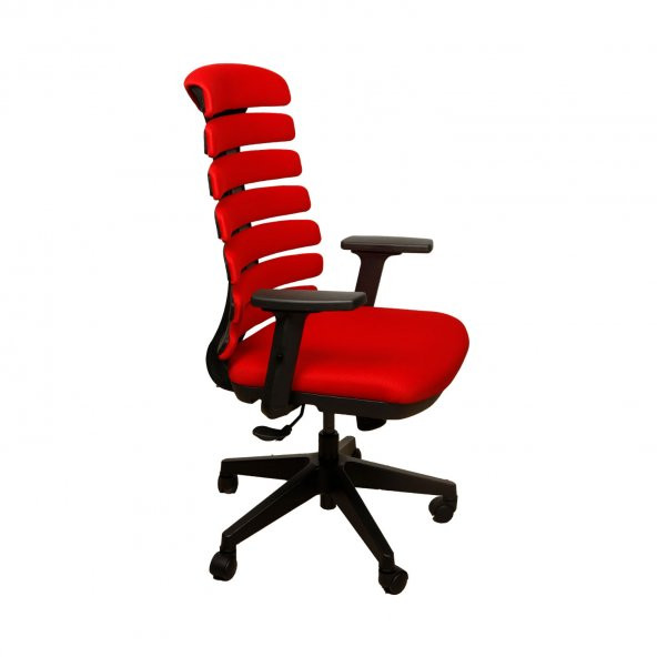 Uzay Ofis Mira Çalışma Koltuğu - Ayarlı Kolçak - Kırmızı - 4
