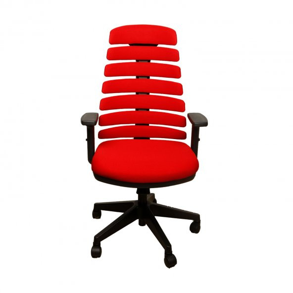 Uzay Ofis Mira Çalışma Koltuğu - Ayarlı Kolçak - Kırmızı - 5