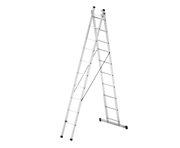 2x3 (6 M) A Tipi Sürgülü Alüminyum Merdiven
