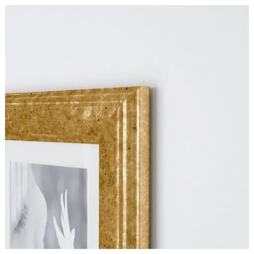 IKEA Vırserum 13x18 Cm Dekoratif Çerçeve Altın Rengi - 3