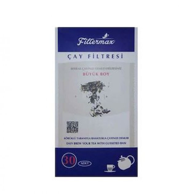 Filtermax Çay Filtresi 30lu