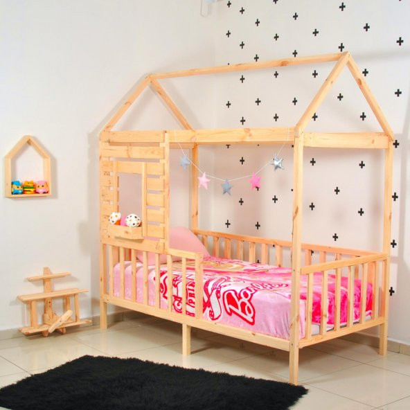 Markaawm Montessori Yatak Çocuk Odası Bebek Beşik 90X190 Karyola