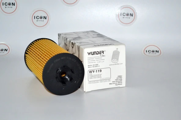 ICON GROUP - Volkswagen Phaeton Yağ Filtresi - WY 119 - Resim 5