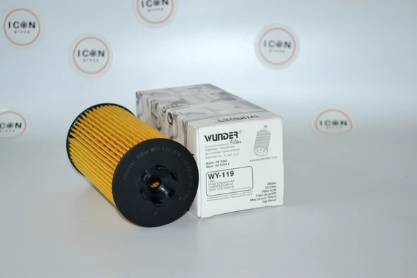 ICON GROUP - Volkswagen Phaeton Yağ Filtresi - WY 119 - Resim 4