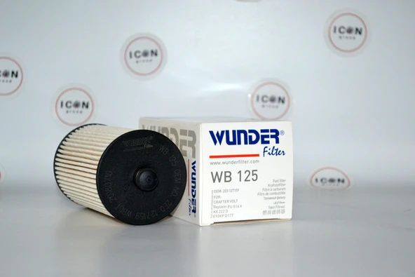ICON GROUP - Volkswagen Crafter - Volt Yakıt Filtresi - WB 125 - Resim 2