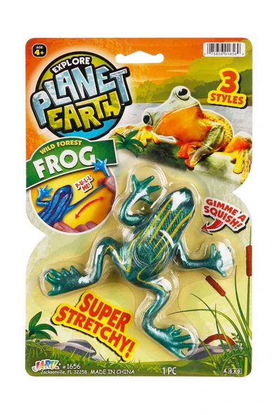 Esneklik ve Eğlence Bir Arada: Planet Earth Esnek Kurbağa!