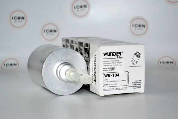ICON GROUP - Audi A4 - A6 Cabriolet 4.0 Bar Yakıt Filtresi - WB 134 - Resim 2
