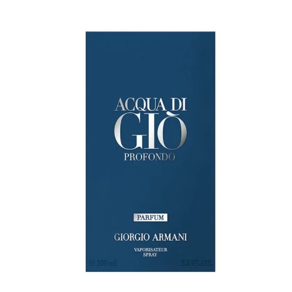 Giorgio Armani Acqua Di Gio Profondo Parfum 100 ml Erkek Parfümü - Resim 3