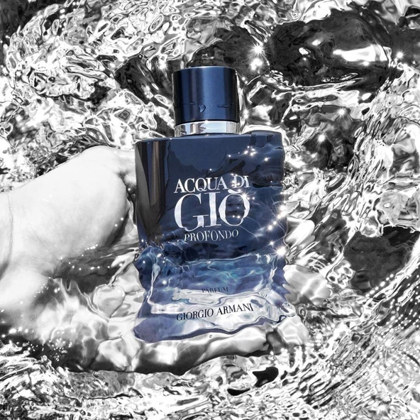 Giorgio Armani Acqua Di Gio Profondo Parfum 100 ml Erkek Parfümü - Resim 6