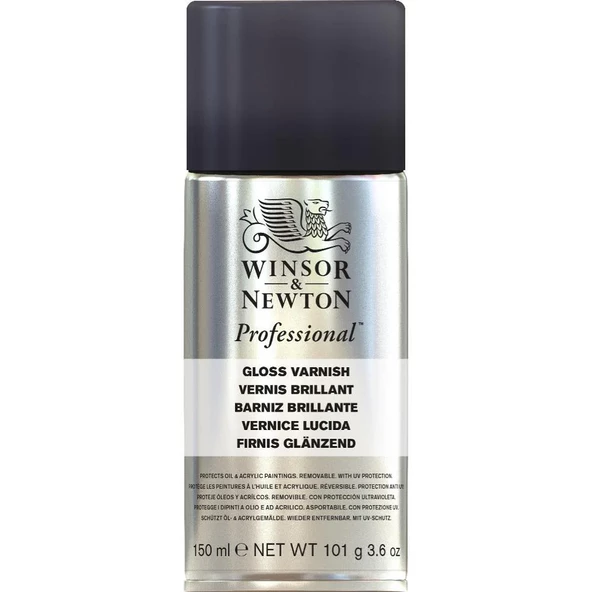 Winsor Newton Professional Gloss Varnish 150ml Sprey Parlak Vernik / MQ0008226