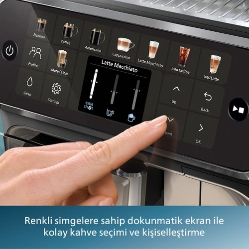 Philips EP5547/90 5500 Serisi Tam Otomatik Espresso Makinesi - 4
