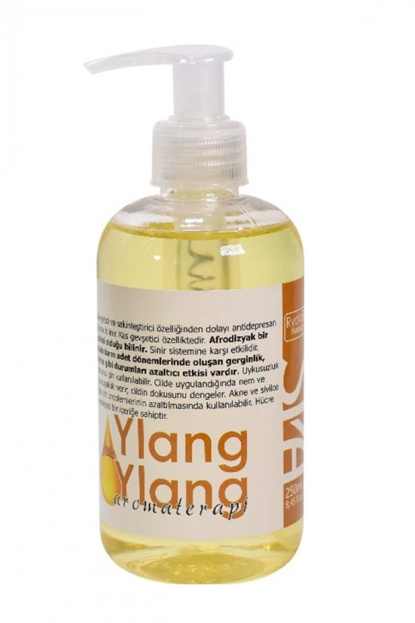 YLANG YLANG AROMATERAPİ MASAJ YAĞI 250 ML