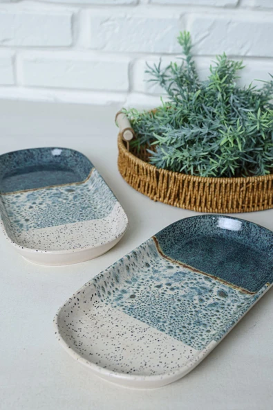 Keramika Keraart Colored Noyan Kayık Tabak 28 Cm 2 Adet 19781 ürün görseli 1