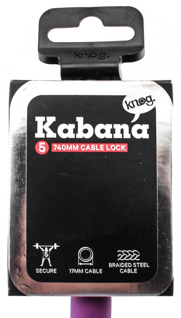 Knog Kabana Anahtarlı Bisiklet Kilidi - 5