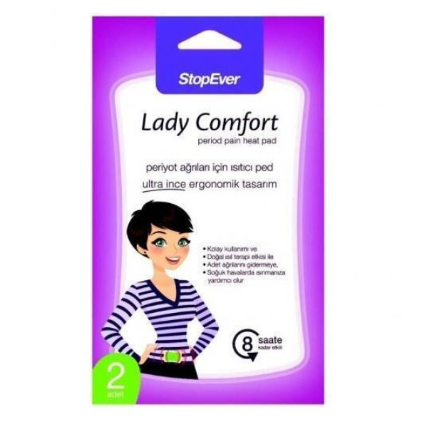 Stopever Lady Comfort Adet Ağrıları İçin Isıtıcı Ped