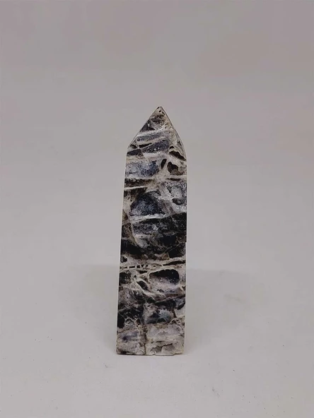 Kalsedon & Akik Druze Taşı Koleksiyonluk Piramit Uçlu (52986) - Resim 4