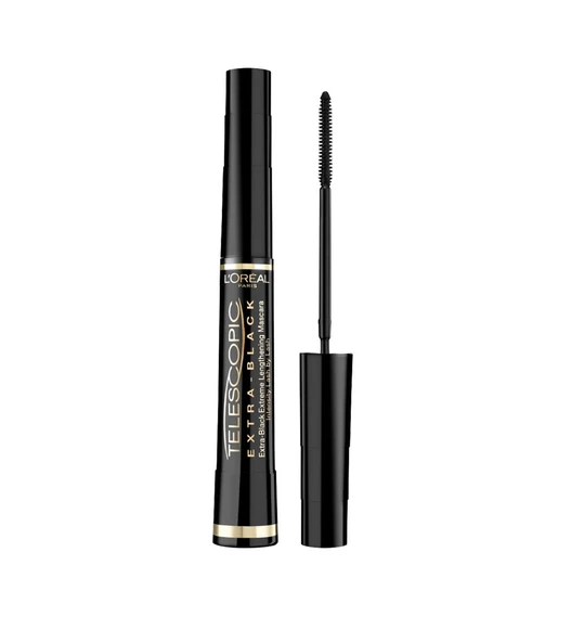 L'oreal Paris Telescopic Carbon Black Maskara - Siyah