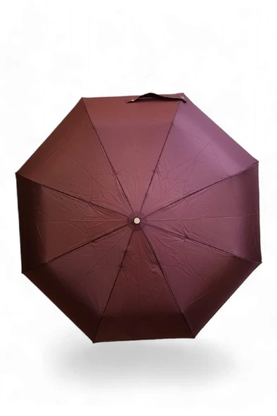 Tam Otomatik Unisex Şemsiye 30 Cm Boy 100 Cm Çap Tek Düğme Açma Kapama Full Otomatik 8 Telli - 5