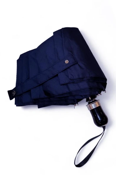 Tam Otomatik Unisex Şemsiye 30 Cm Boy 100 Cm Çap Tek Düğme Açma Kapama Full Otomatik 8 Telli - 9